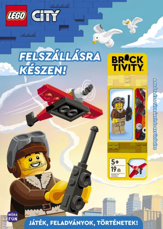 Különleges ajánlat Lego City - Felszállásra készen - A pilóta és a távirányítós repülőgépe