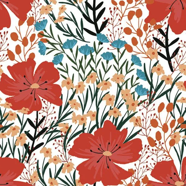 Pipacs Wild Flowers szalvéta 20 db-os 33x33 cm Csak ma