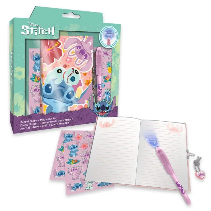 Kedvezményes ár Disney Lilo és Stitch, A csillagkutya napló + mágikus toll szett