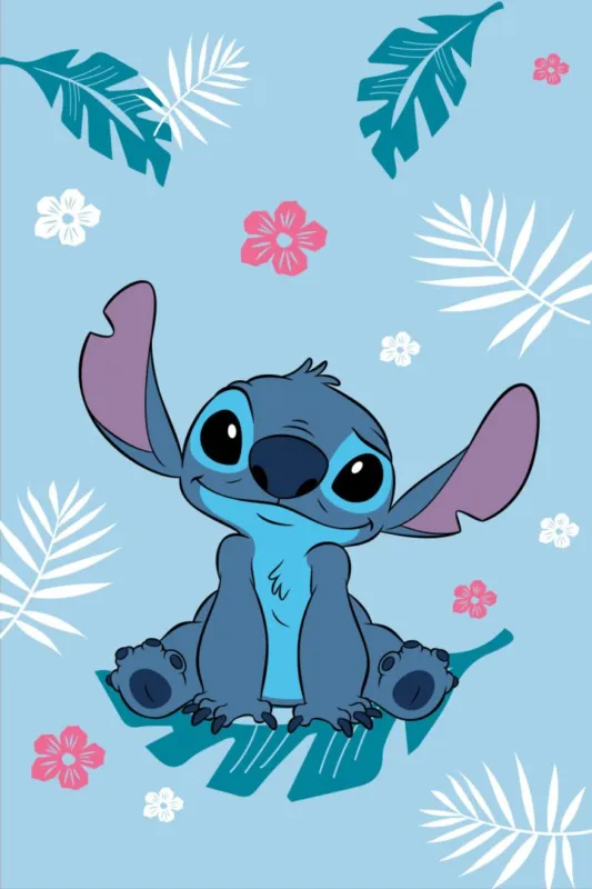 Kihagyhatatlan ajánlat Disney Lilo és Stitch, A csillagkutya Blue polár takaró 100x150cm
