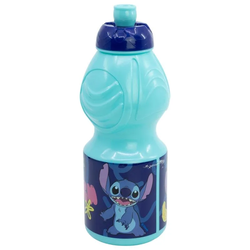 Szezonális akció Disney Lilo és Stitch, A csillagkutya Palms műanyag sportkulacs 400 ml