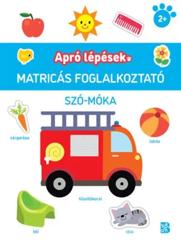 Apró lépések - Szó-móka - Matricás foglalkoztató Végkiárusítás