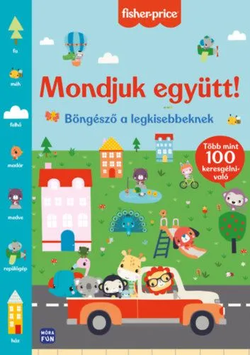 Fisher Price - Mondjuk együtt! - Böngésző a legkisebbeknek Biztonságos fizetés