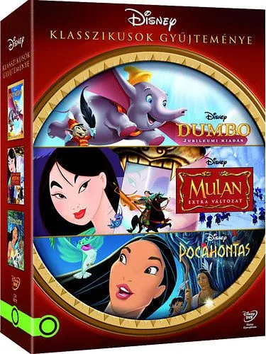 Bestseller Disney klasszikusok gyűjtemény 2. - 3 DVD