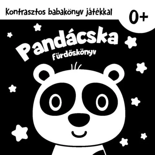 Pandácska - kontrasztos fürdőskönyv játékkal 0+ Exkluzív ajánlat