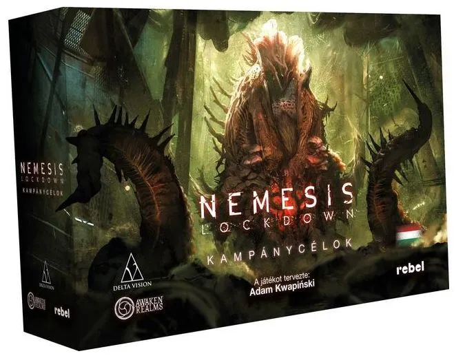 Kiárusítás Nemesis: Lockdown KS kampánycélok (magyar kiadás)