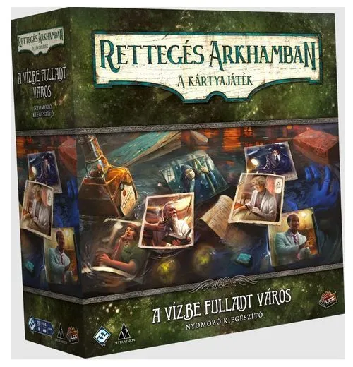Rettegés Arkhamban - A kártyajáték: A vízbe fulladt város nyomozó kiegészítő Olcsó