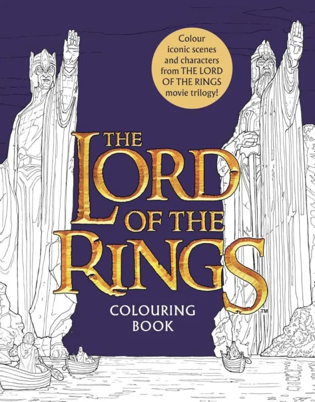 Különleges ajánlat The Lord of the Rings Trilogy - Colouring Book (Official and Authorised)