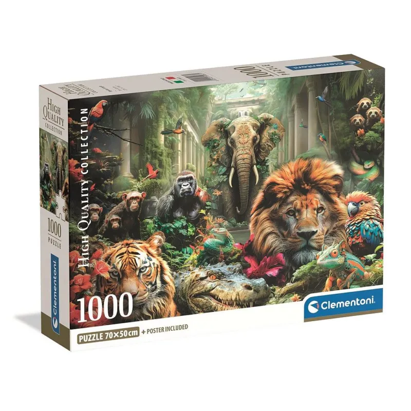 Vedd meg most Állatos Mystic Jungle 1000 db-os puzzle Clementoni