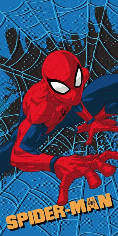 Pókember Spider-Verse fürdőlepedő, strand törölköző 70x140cm (Fast Dry) Árcsökkenés