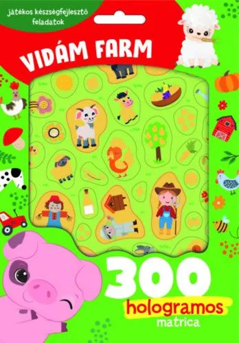 Vidám farm - 300 hologramos matricával Árcsökkenés