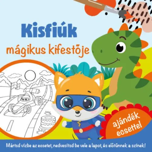 Vedd meg online Kisfiúk mágikus kifestője - ajándék ecsettel