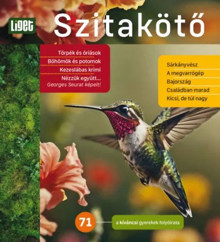 Biztonságos vásárlás Szitakötő 2025/71. - A kíváncsi gyerekek folyóirata