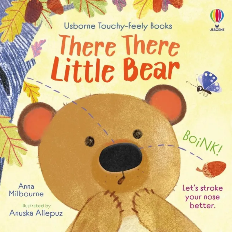 Akciós ár There There Little Bear (Usborne Touchy Feely Books)