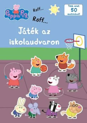 Végkiárusítás Peppa malac - Játék az iskolaudvaron - Több mint 50 matricával!
