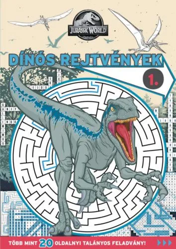 Jurassic World - Dínós rejtvények 1. Outlet