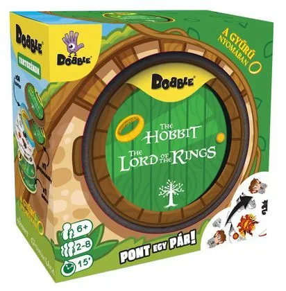 Kiárusítás Dobble Hobbit - A Gyűrű nyomában