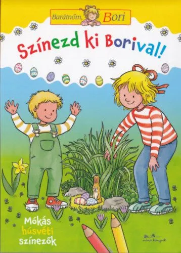 Színezd ki Borival! - Barátnőm, Bori foglalkoztató füzet Azonnali szállítás