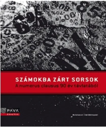 Számokba zárt sorsok - A numerus clausus 90 év távlatából Prémium