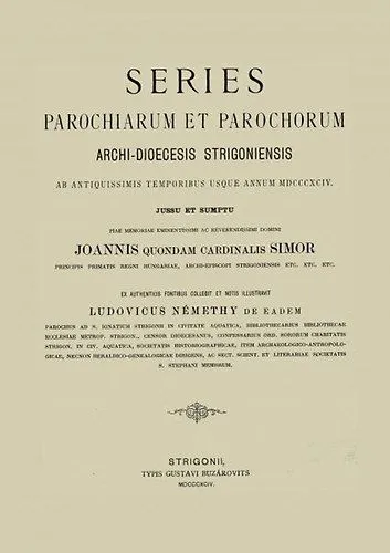 Olcsóbb Series parochiarum et parochorum